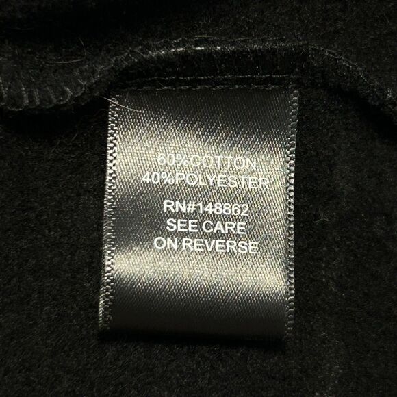 New Torrid Sweatshirt Dress Womens Med Large Fleece Hoodie Black Hooded Pullover - Picture 8 of 13